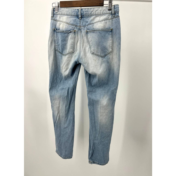 Refuge Distressed Jeans Light Wash Women's Size 6 - Picture 2 of 5